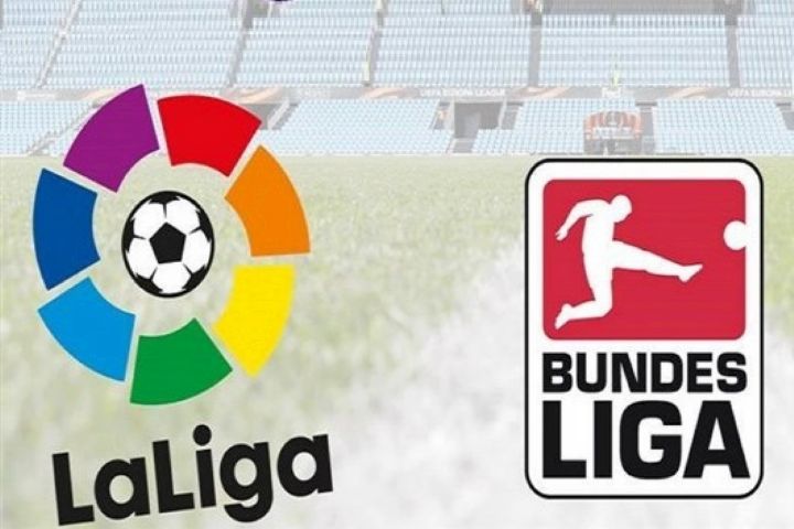 گزارش زنده رادیو ورزش از بوندسلیگا و لالیگا