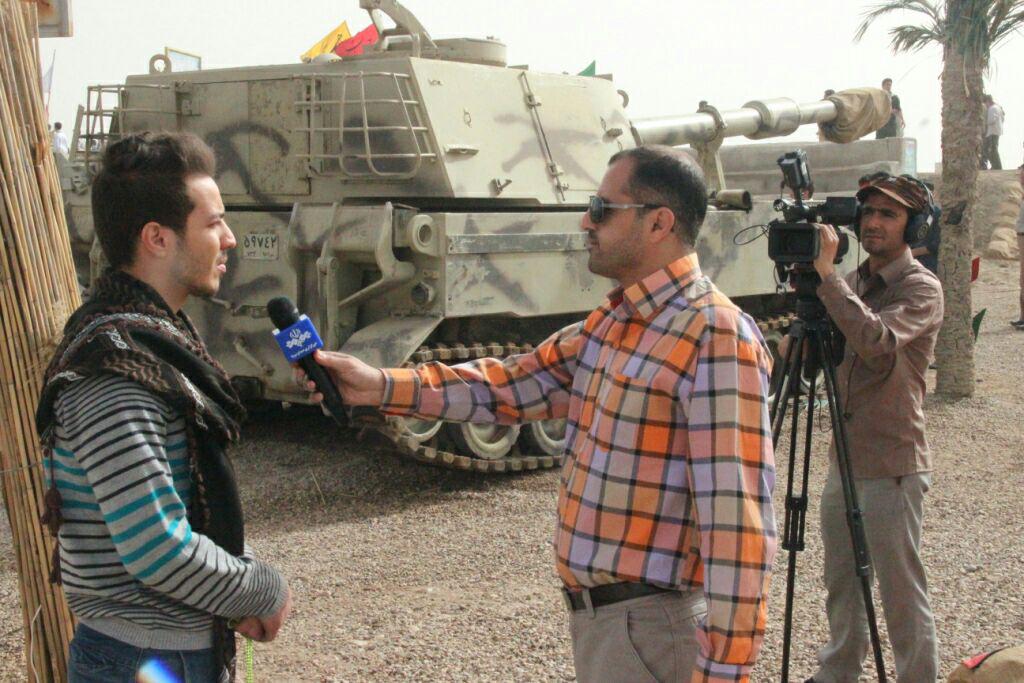 اعزام گروه تلویزیونی بسیج صداوسیمای مرکز قزوین به یادمان‌های هشت سال دفاع مقدس