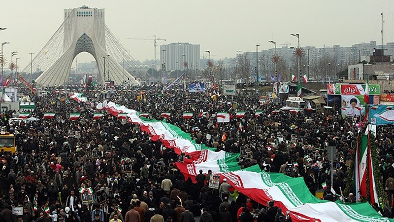 پوشش گسترده رادیویی و تلویزیونی حضور پرشور مردم ایران در راهپیمایی 22 بهمن