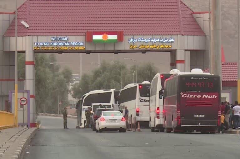 کنترل گذرگاه‌های مرزی اقلیم کردستان باتلاش بغداد