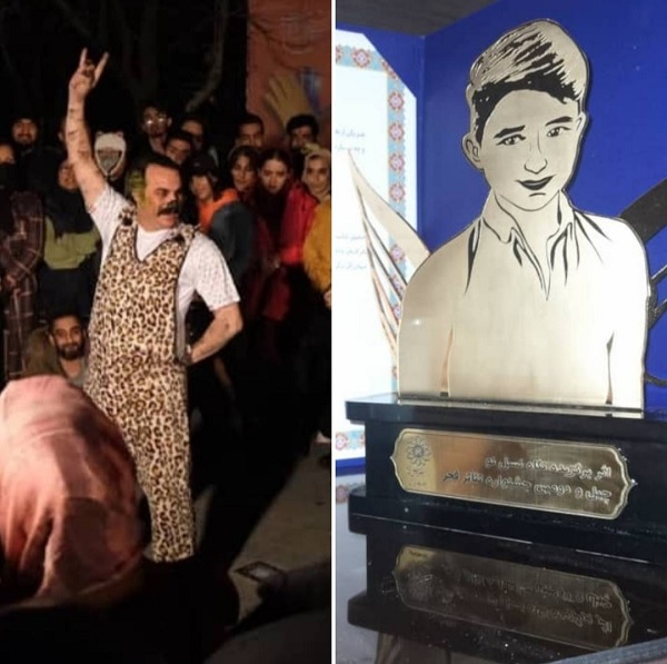 هنرمند شبکه آبادان برگزیده چهل و دومین جشنواره تاتر فجر