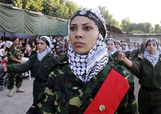 نقش زنان فلسطینی در صحنه مقاومت