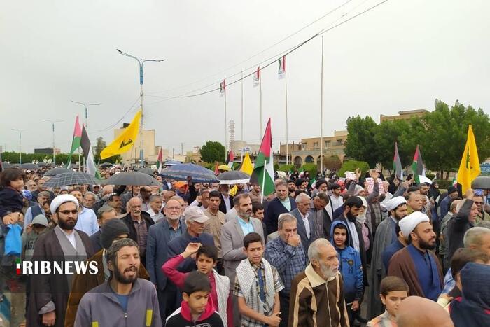 راهپیمایی جمعه‌های خشم و انزجار در خوزستان روی آنتن سیمای خوزستان