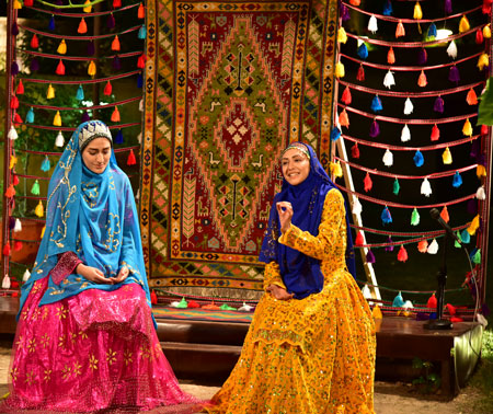 جلوه‎گری رنگ‎ها و فرهنگ‎ها در «شب‎های بام ایران»