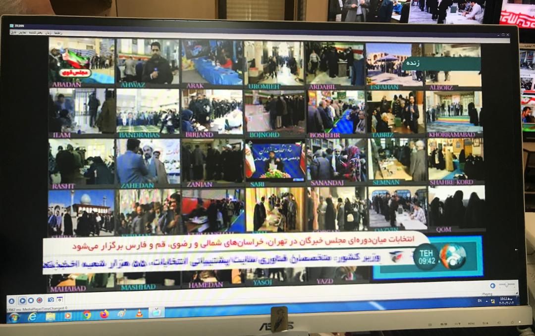 رنگین کمان حضور حماسی مردم در قاب شبکه‌های استانی و سراسری