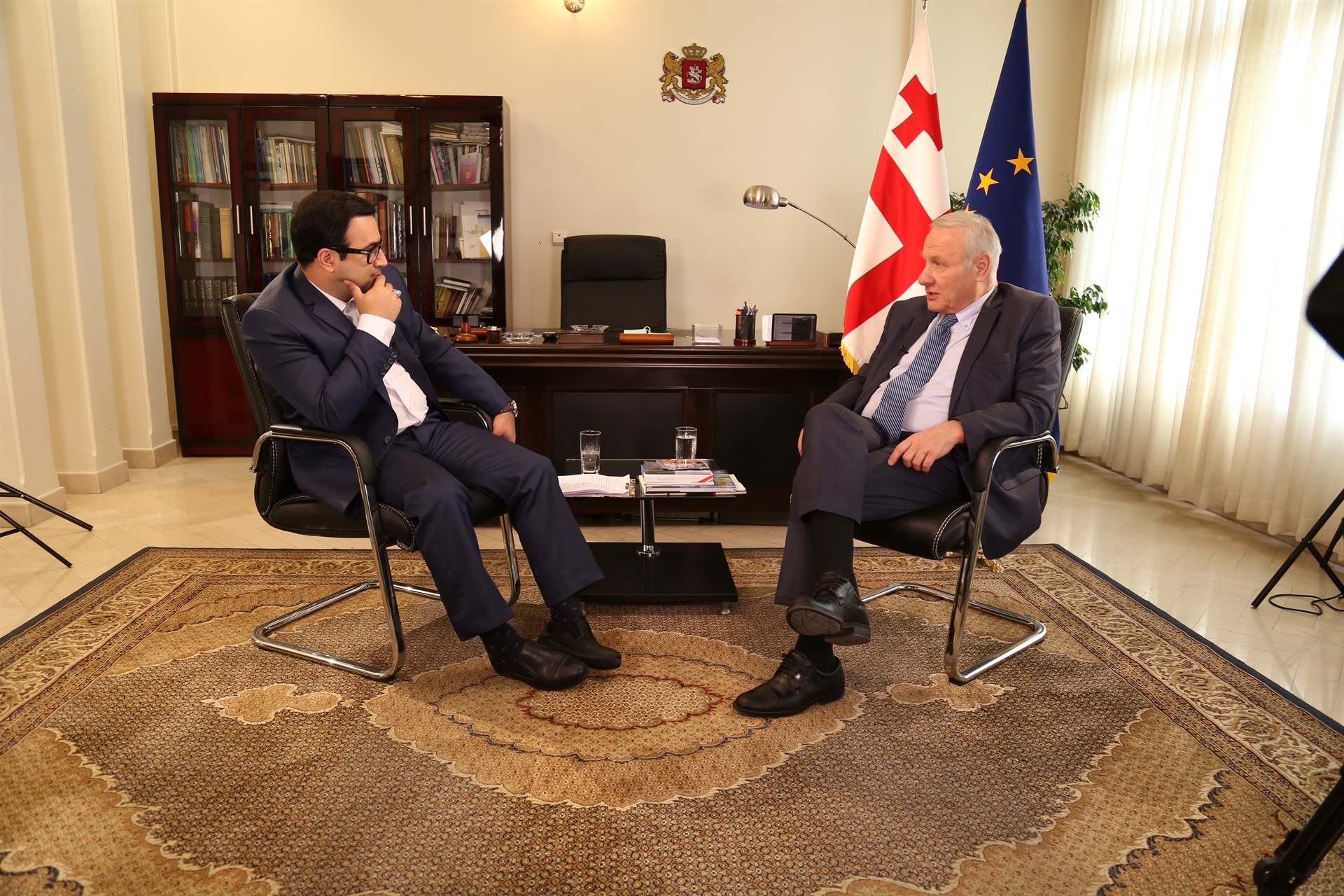 گفت‎وگوی سفیران با سفیر گرجستان