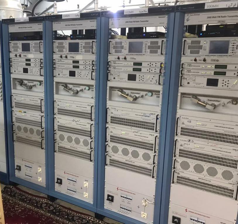 راه اندازی 10 دستگاه فرستنده پرقدرت رادیویی اف ام در خراسان رضوی