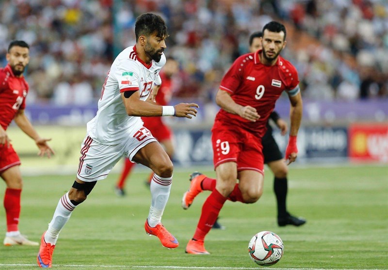 گزارش زنده فوتبال ایران و سوریه در شبکه سه سیما و رادیو ورزش