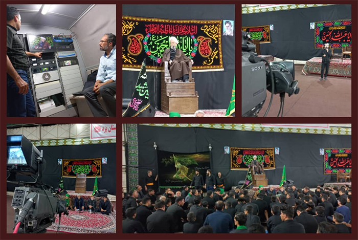 برپایی خیمه عزاداری امام حسین علیه السلام در شبکه یزد