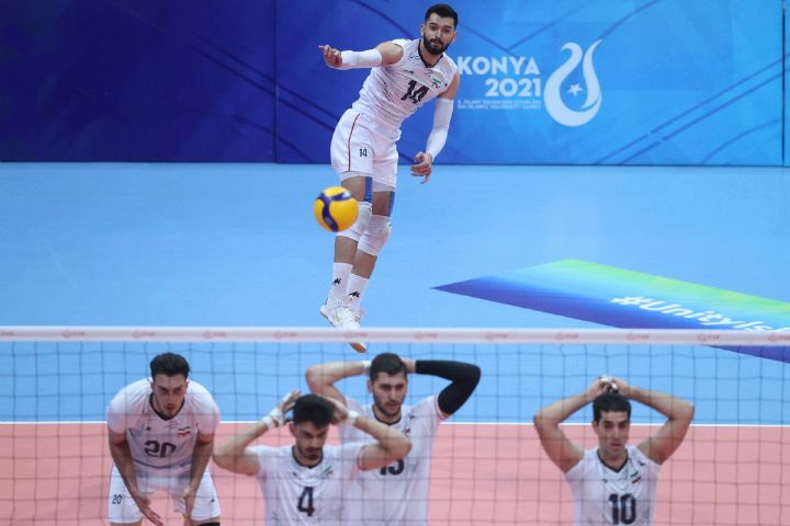 پخش زنده  والیبال ایران و ترکیه از رادیو ورزش