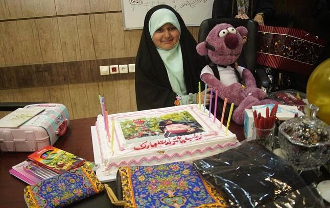 جشن تولد فرزند شهید مدافع حرم در شبکه نسیم