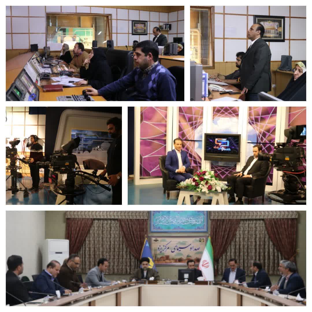 رئیس مرکز ارتباطات رسانه آموزش و پرورش از شبکه یزد با مردم دارالعباده گفتگو کرد