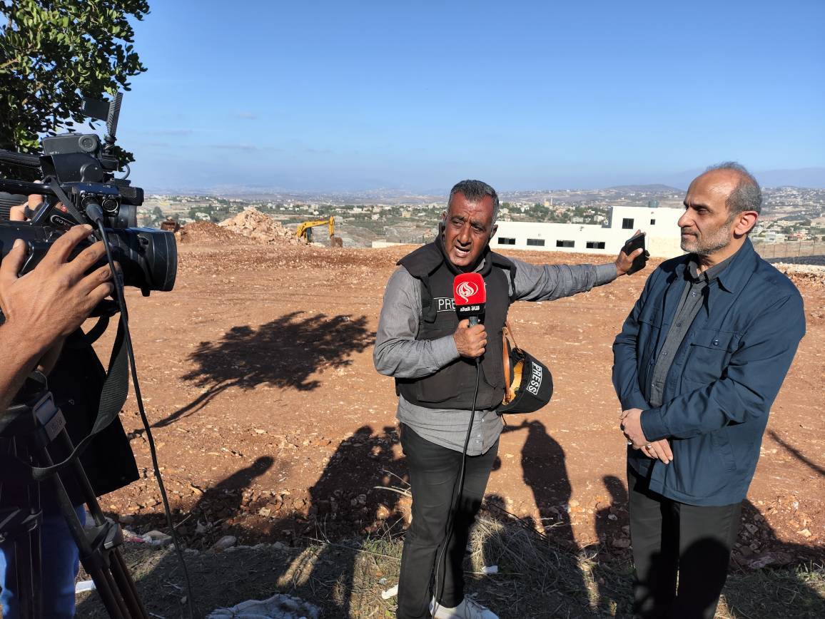 رییس رسانه ملی در مرزهای جنوبی لبنان