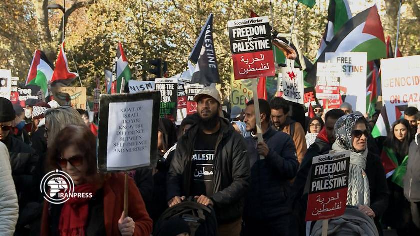 لندن همچنان روی موج تظاهرات ضد صهیونیستی
