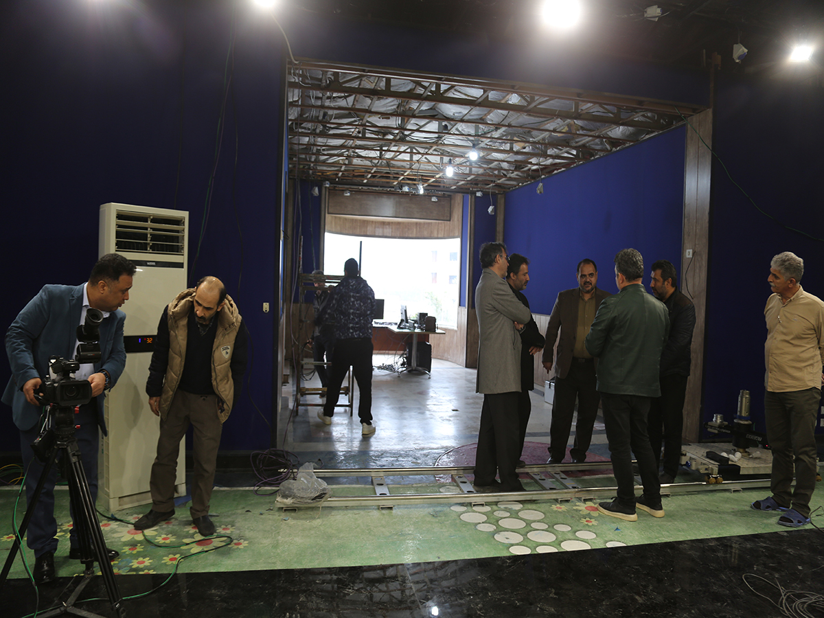 تجهیز و راه اندازی استودیو شهید روحانی فرد صداوسیمای گلستان