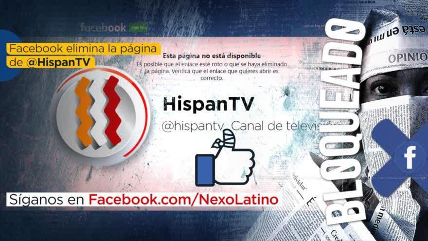 فیسبوک صفحه هیسپان تی وی را حذف کرد